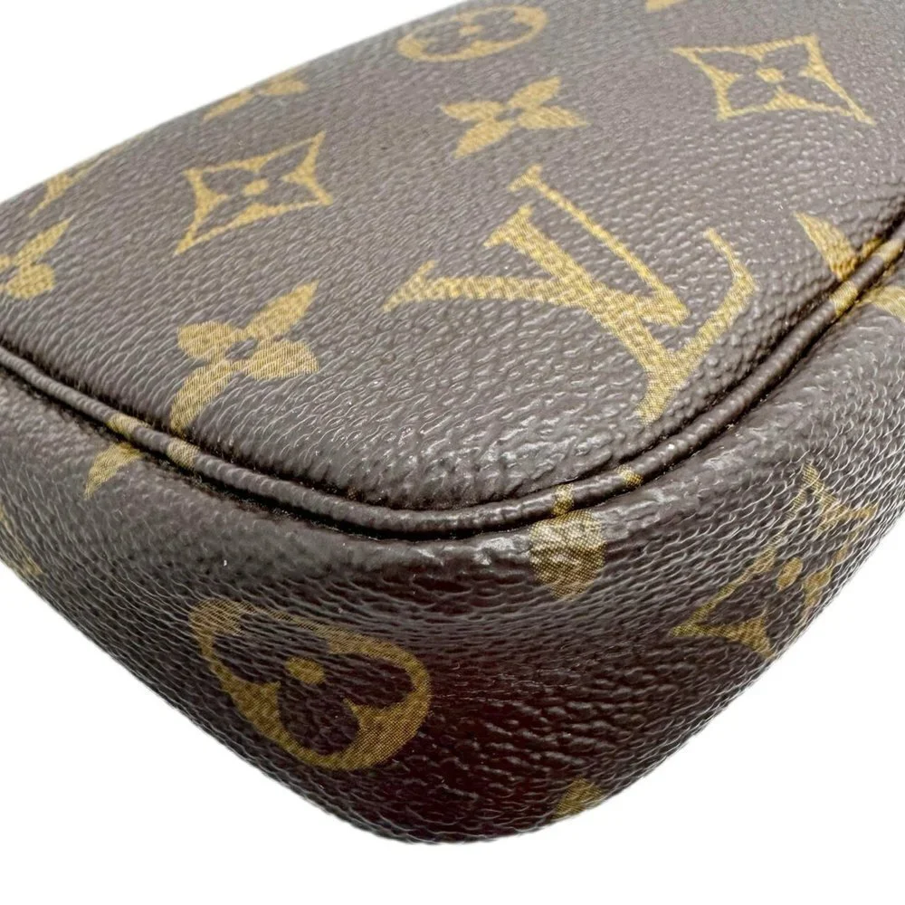 LOUIS VUITTON Brown Monogram Pochette Pouch - Picture 4 of 15